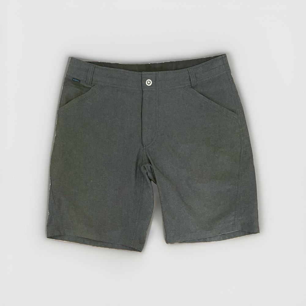 Kuhl Shorts Mens 36 Gray Ripstop Outdoor Hiking Performance Gorpcore